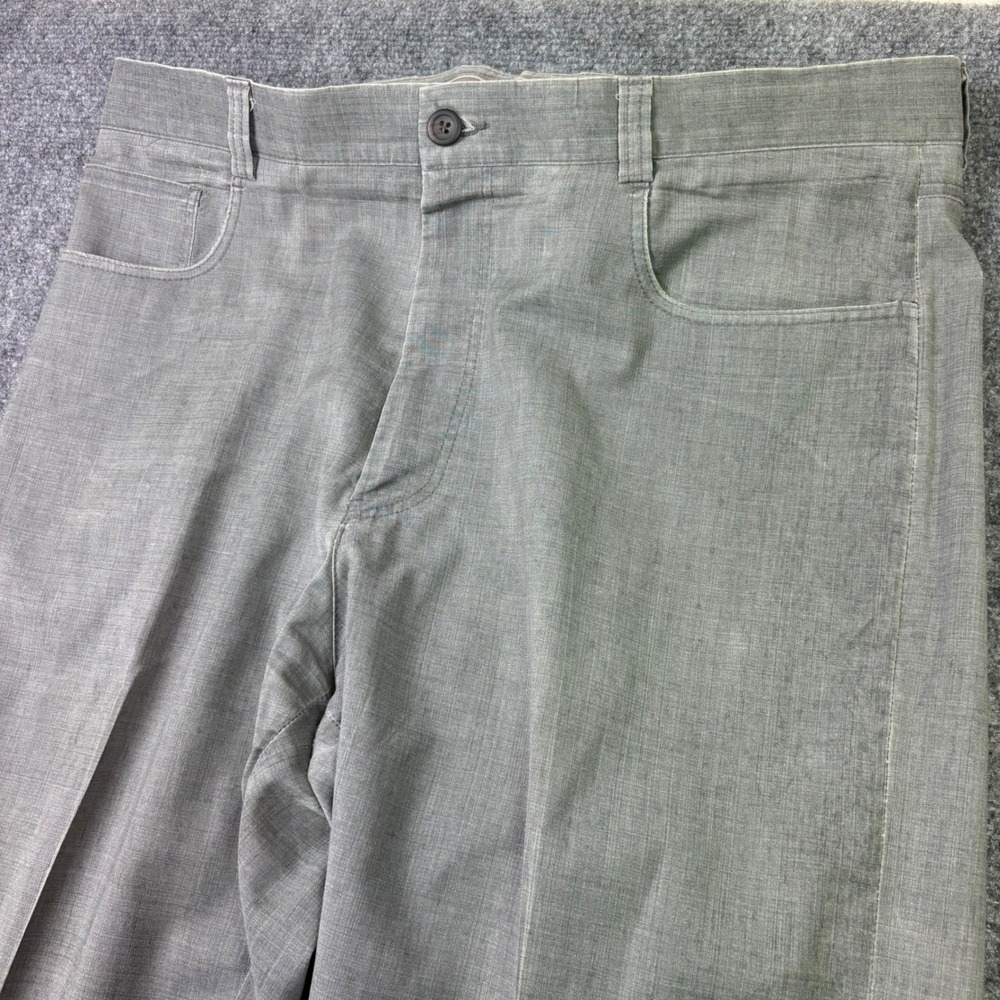 Ermenegildo Zegna Trousers Mens 36 Gray Virgin Wool Made in Italy Luxury Pants